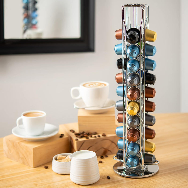 Coffee Pods Holder Storage Compatible With 40 Nespresso