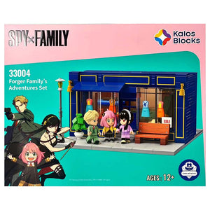 Kalos Spy X Family Forger Family's Adventure Building Block Set Tailor Shop