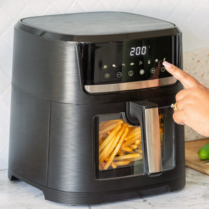 1700 Watts 10L Digital Air Fryer With Viewing Window