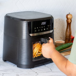 1700 Watts 10L Digital Air Fryer With Viewing Window