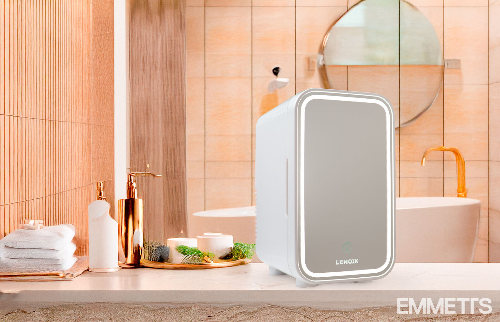 6L Touch Operated Beauty Cosmetics & Skincare Fridge