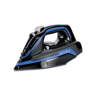 Cordless Steam Iron W/ Ceramic Soleplate 360 Degree Charging Base Self Cleaning