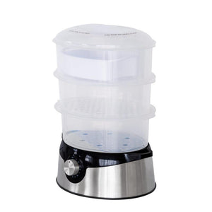 Healthy Choice 3 Tier Food Steamer With Stainless Steel Base