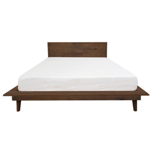 Gatsby Platform Queen Bed Walnut