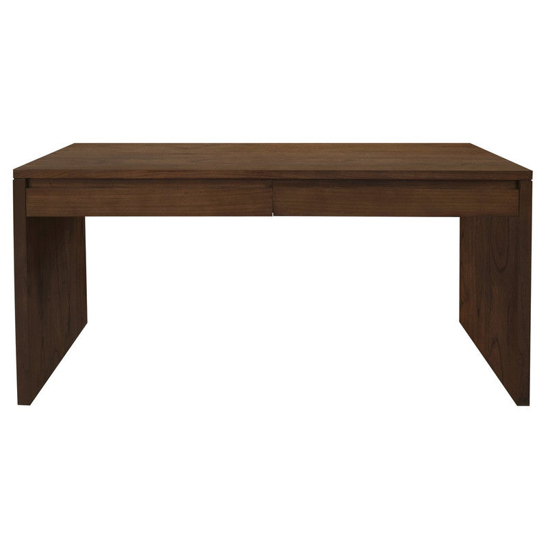 Apollo 2 Drawer Writing Desk (Walnut)