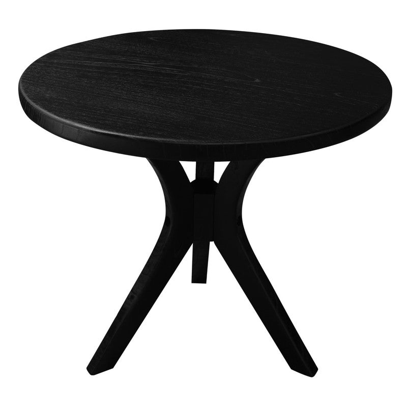 Gatsby Round Side Table Large (Black)