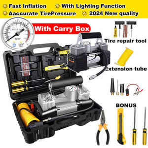 4Wd Car Pump Truck 12V 150Psi Air Compressor Portable Tyre Deflator Inflator