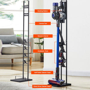 Vacuum Cleaner Rack Holder Freestanding For Dyson Stand V6 V7 V8 V10 V11