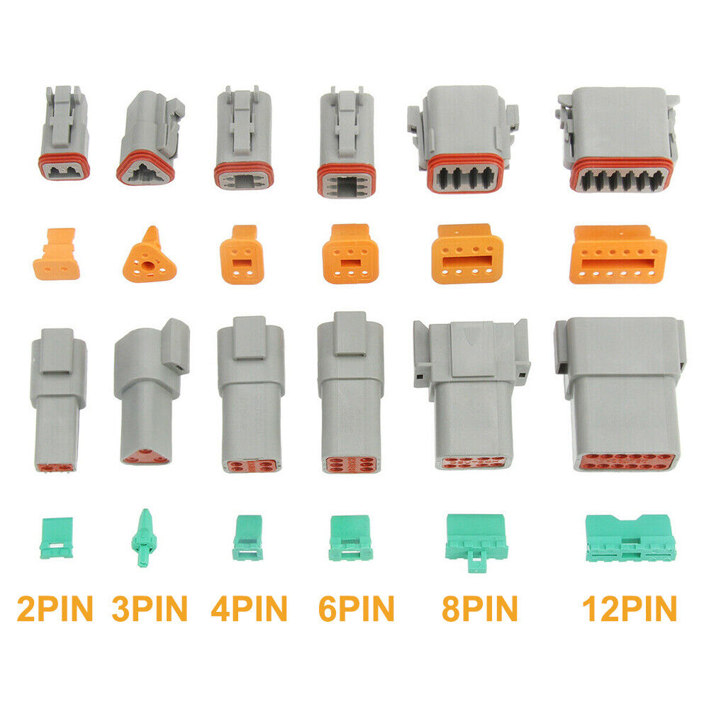 550Pcs Deutsch Plug Tool Kit Dt Connector With Genuine Automotive Crimp