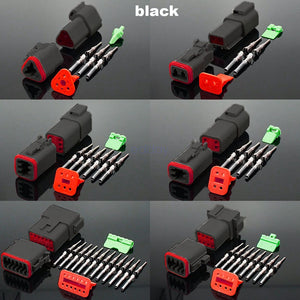 Black1700x Deutsch Dt Connector Kit Genuine Crimp Tool Auto Marine
