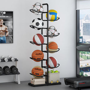 Basketball Soccer Storage Rack Sport Ball Organizer Holder Display Stand