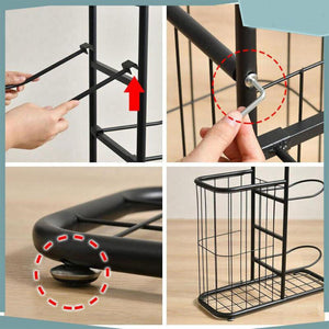 Basketball Soccer Storage Rack Sport Ball Organizer Holder Display Stand With