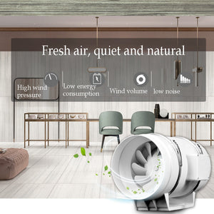 6Inch Extractor Fan Duct Hydroponic Inline Exhaust Vent
