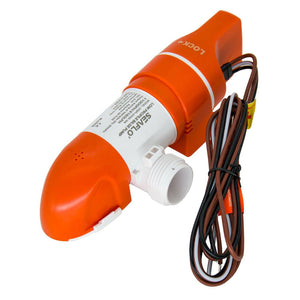 Seaflo 1100Gph Dc12v Automatic Bilge Pump Low Profile Water For Boat Marine Sfbp1 G1100 14A