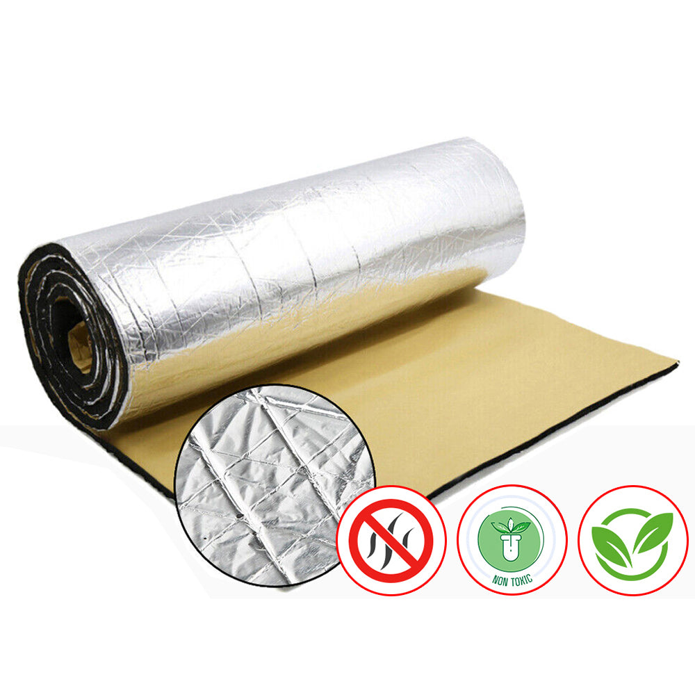 Sound Deadener Foam Insulation Heat Noise Proofing Car Mat Roller 4.5 Square Meters Thicker