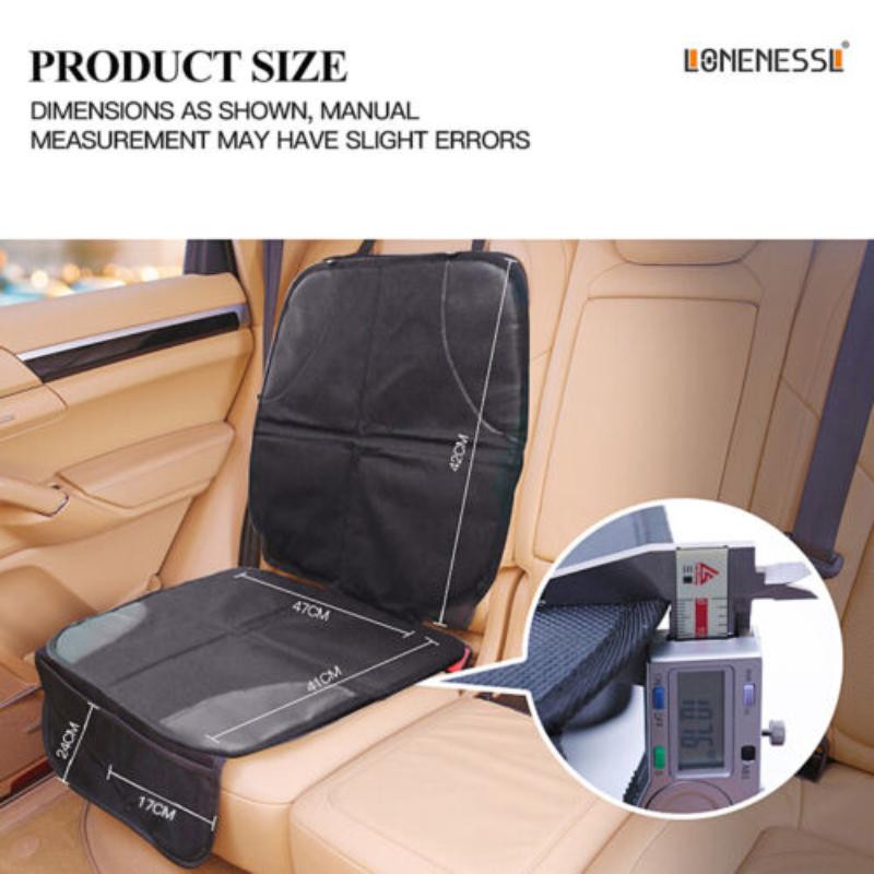 Extra Large Car Baby Seat Protector Cover Cushion Anti Slip Waterproof Safety