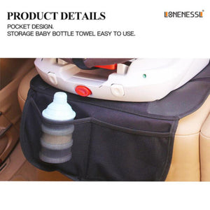 Extra Large Car Baby Seat Protector Cover Cushion Anti Slip Waterproof Safety