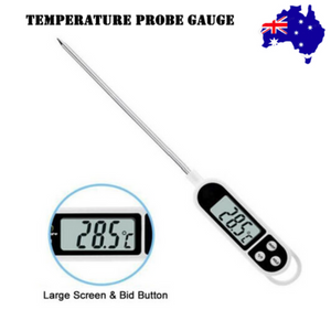 Digital Cooking Kitchen Thermometer Food Bbq Meat Water Temperature Probe Gauge