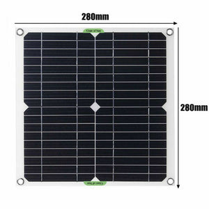 200W 12V Solar Panel Kit With Regulator Watt Mono Caravan Camping Charger