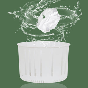 Mini Washing Machine Bucket Folding Portable Laundry Clothes Purple