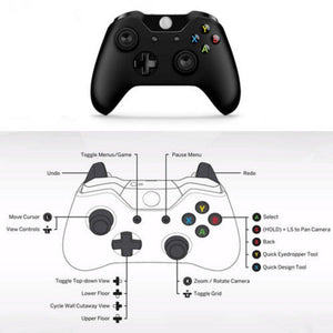 Bluetooth Wireless Game Gamepad Controller For Microsoft Xbox One Series Pc