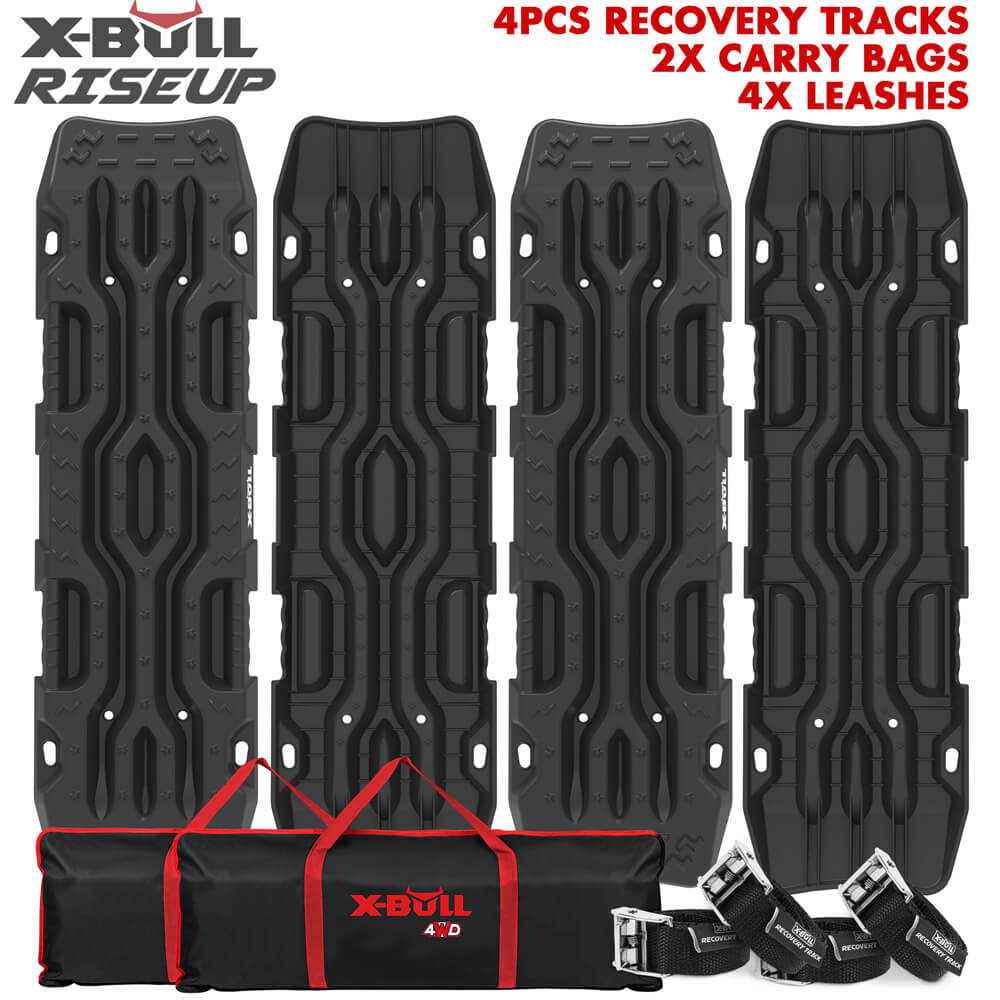 X Bull Recovery Tracks Boards 4Pcs 12T Sand Snow Mud 4Wd Car Truck Riseup