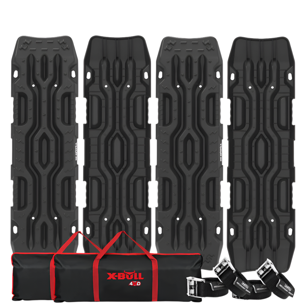 X Bull Recovery Tracks Boards 4Pcs 12T Sand Snow Mud 4Wd Car Truck Riseup