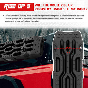 X Bull Recovery Tracks Boards 4Pcs 12T Sand Snow Mud 4Wd Car Truck Riseup