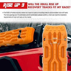 X Bull 4X4 Recovery Tracks Boards 4Pcs Sand Mud Snow Car Truck 4Wd Riseup