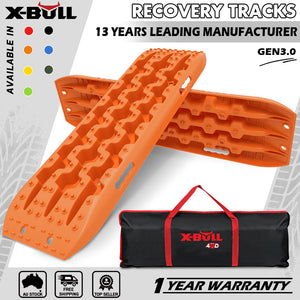 X Bull 4Wd Recovery Tracks Boards 10T 2Pcs Snow Mud Essential Car Vehicle With Carry Bag