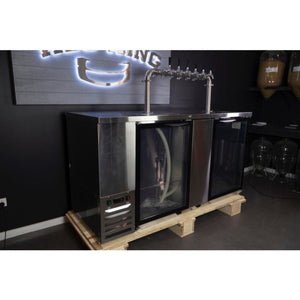 Kegerator - Kegmaster Super Deluxe Two Door Large