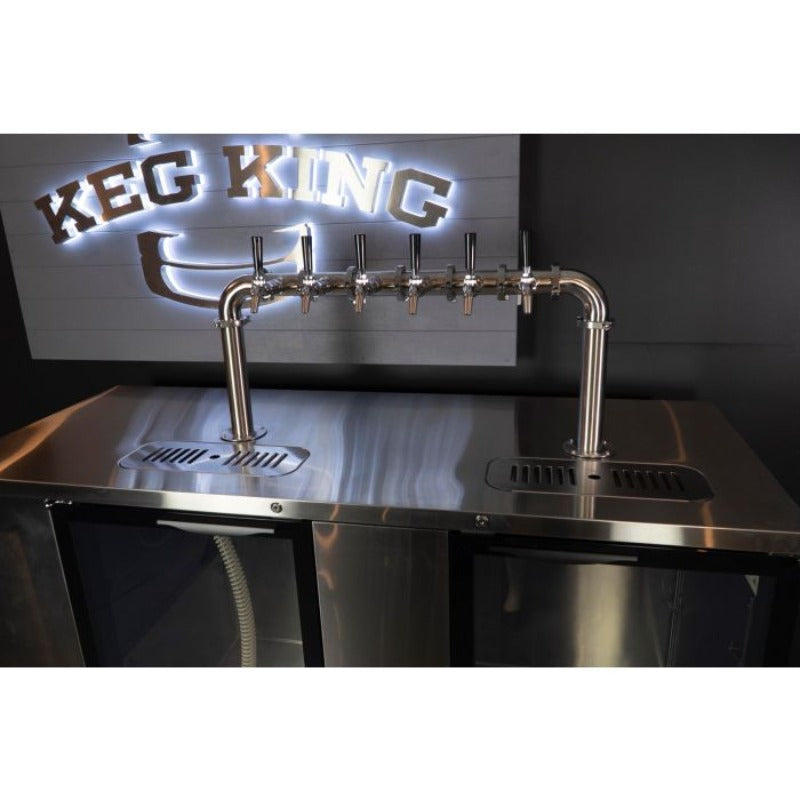 Kegerator - Kegmaster Super Deluxe Two Door Large