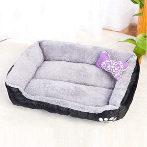 Floofi Pet Bed Square Xl Size (Black)