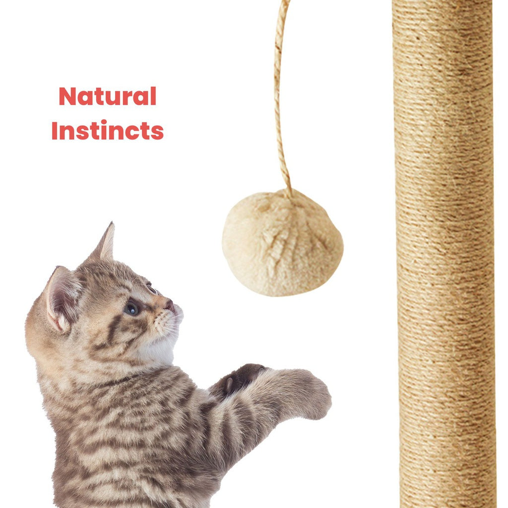 Floofi 150Cm Plush Cat Condo Tree Beige