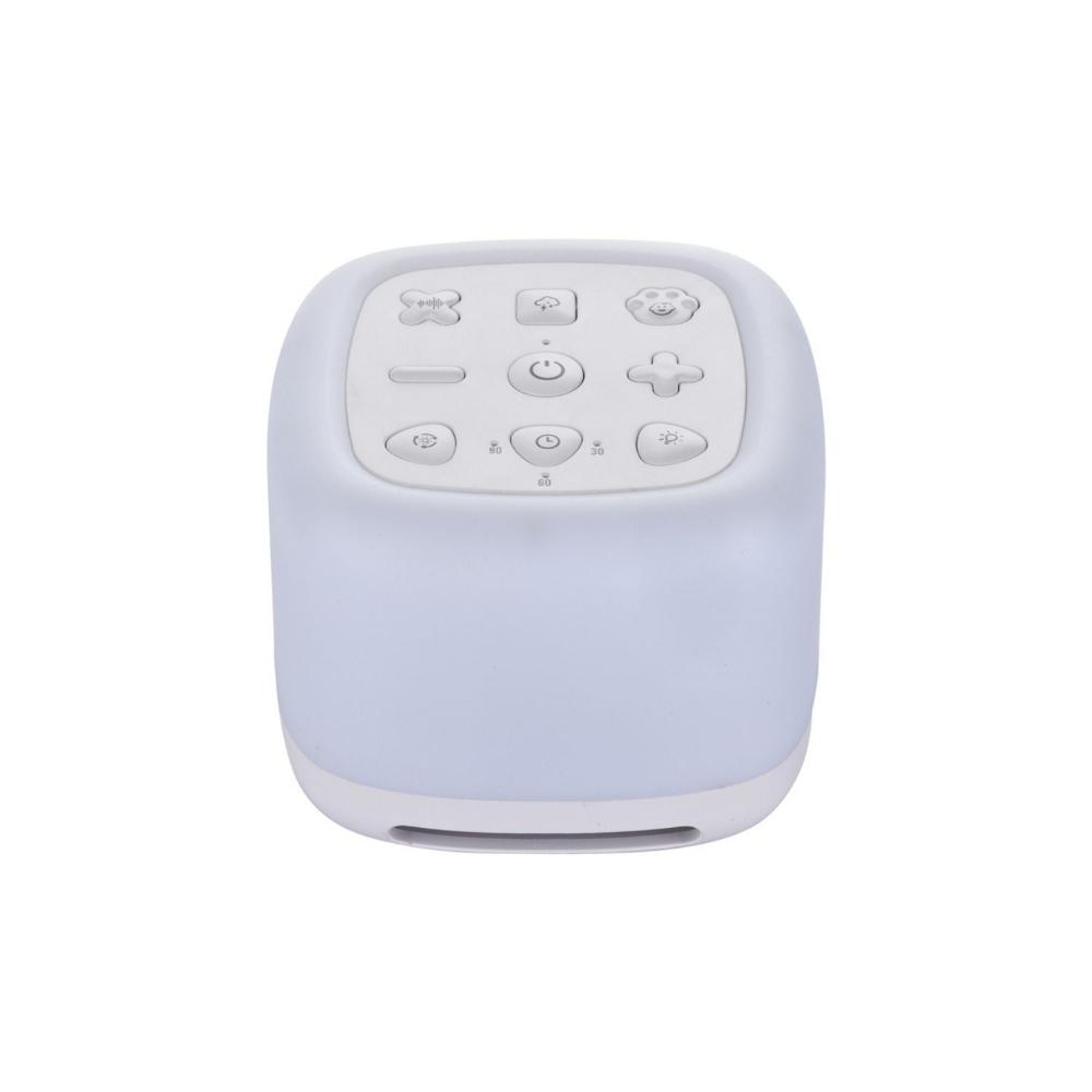 Gominimo White Noise Machine With Night Light And 40 Soothing Sounds For Sleeping (White)