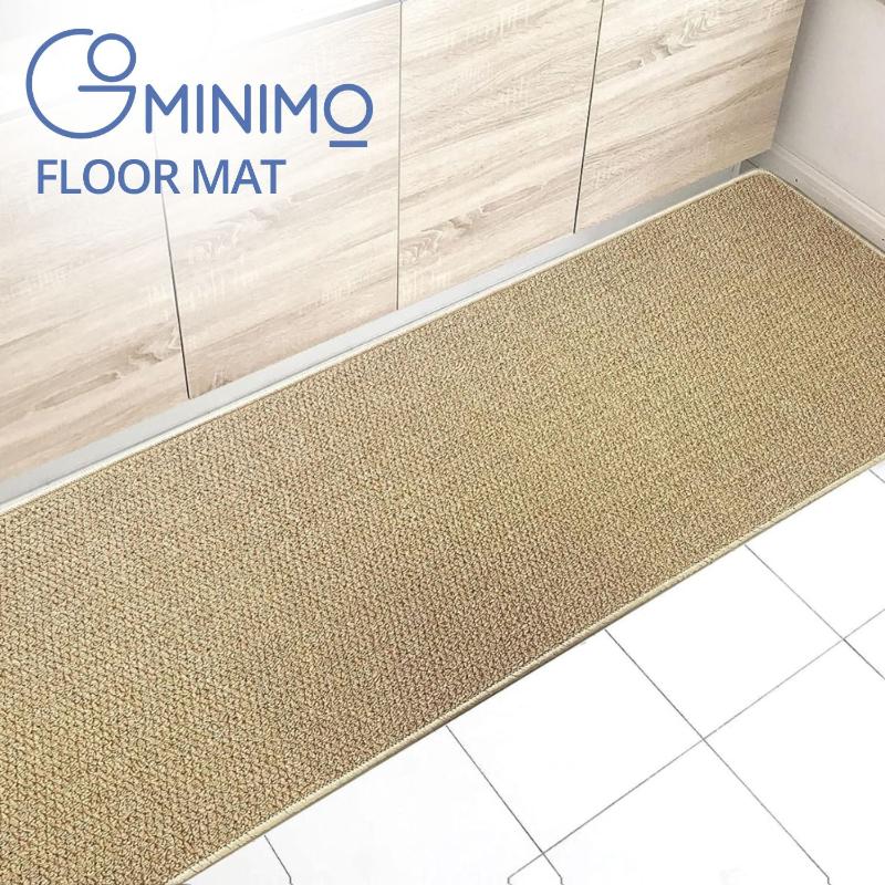 Gominimo Washable Non Slip Absorbent Kitchen Floor Mat (44X120cm Oats)