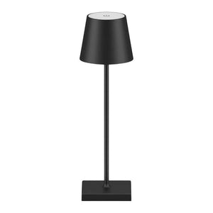 Gominimo Rechargeable Cordless Table Lamp With Stepless Dimming Brightness (Black)