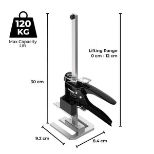 Rynomate 2 Pack Adjustable Labor Saving Arm Jack(Black)