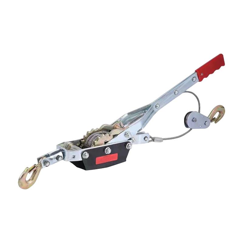 Rynomate 4 Ton Hand Winch Puller With Double Car Hook