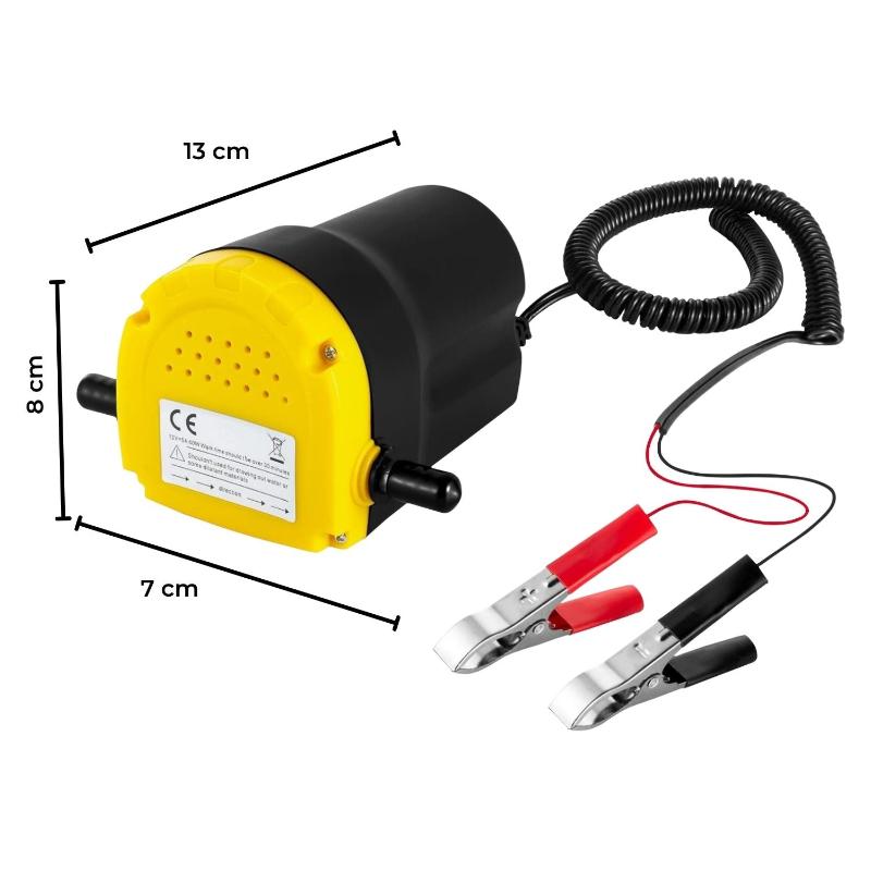 Rynomate 12V Portable Small Transfer Pump For Gear Oil Lubricant And Edible (2 3L/Min)