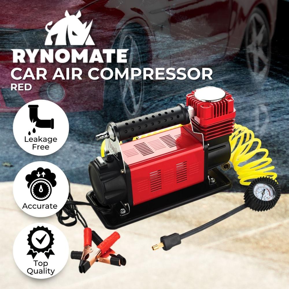 Rynomate 540W Car Air Compressor For Tires (Red)