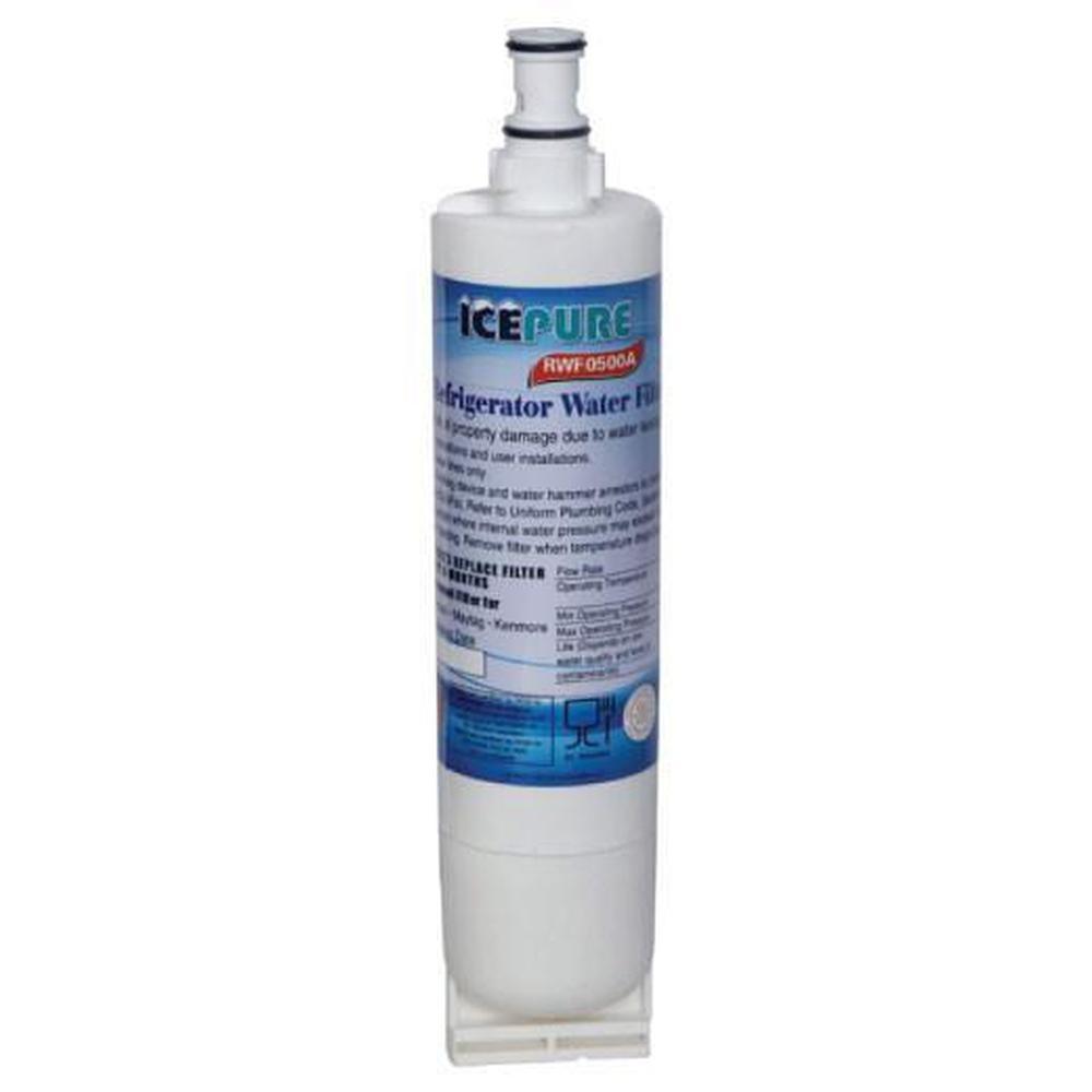Golden Icepure Fridge Water Filter Cartridge Rfc0500a Rwf0500a For Whirlpool 4396508 Kenmore