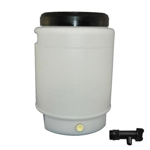 25L Fermenter Keg + Lid Tap Hdpe Plastic Drum Food Grade Brewing Barrel