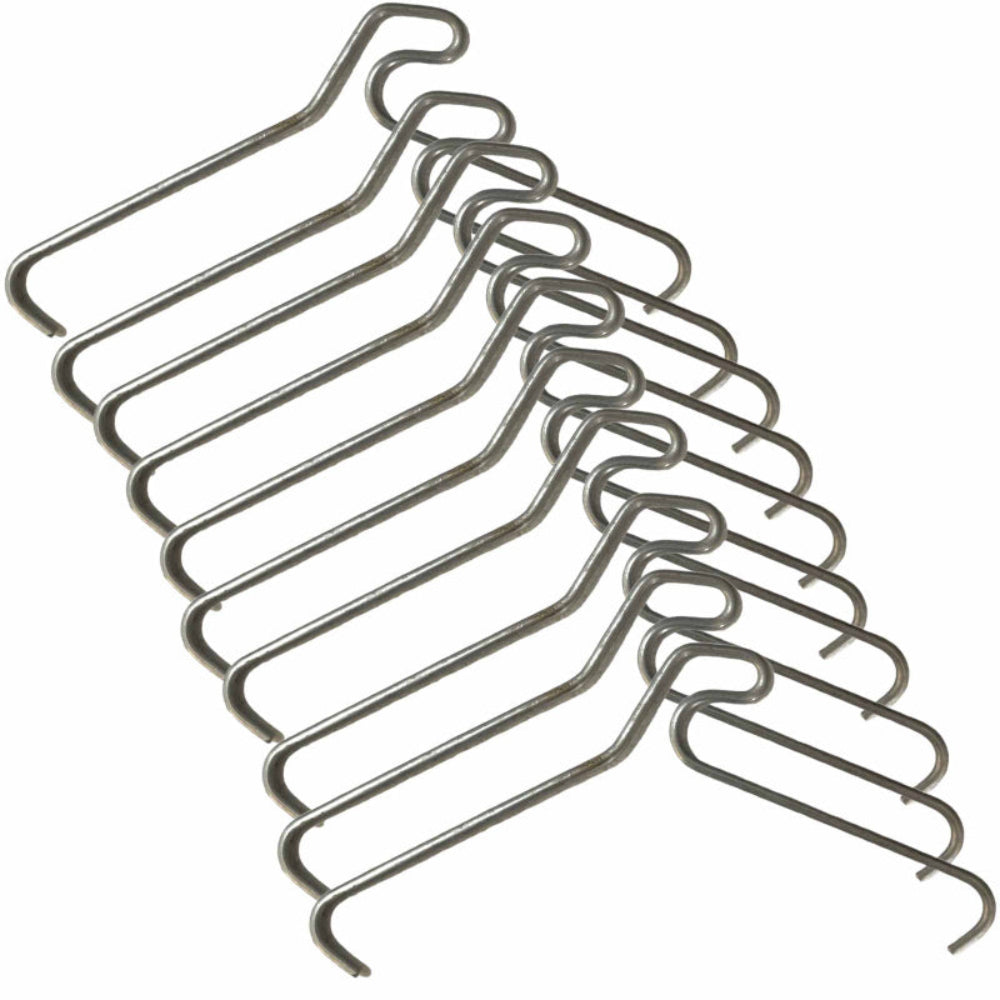 10 Pack 65Mm (2.5") Brick Hooks Wall Crab Clips Hangers For Pictures Plants