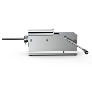 5L Manual Horizontal Sausage Filler Stainless Stuffer Meat Press Machine