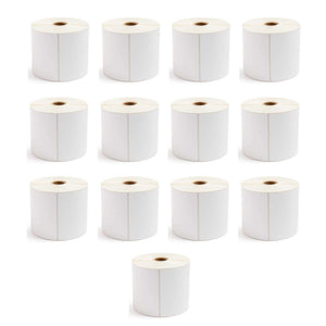 13X Rolls 400 Label Stickers 102X150mm Direct Thermal White Shipping Labels