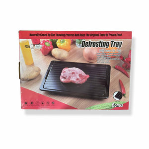 Fast Defrosting Meat Tray Food Grade Medium Miracle Aluminium Thawing Plate