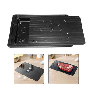 Fast Defrosting Meat Tray Food Grade Medium Miracle Aluminium Thawing Plate