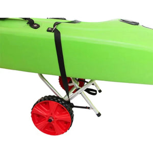 Collapsible Kayak Trolley Folding Beach Canoe Boat Transporter Cart