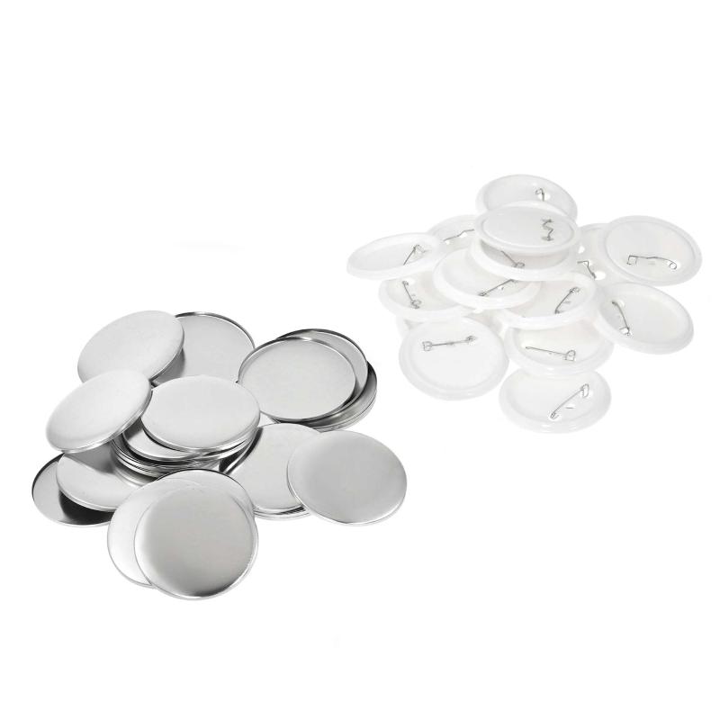 Button Badge 25Mm Mould + 500X Badges Craft Diy Hobby